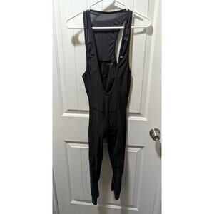Cannondale Black Padded Le Bib Long Tights Men's Size S Cycling Pants